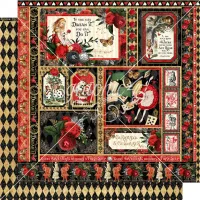 Graphic 45 Curiouser & Curiouser 12x12 Inch Collection Pack (4502937)